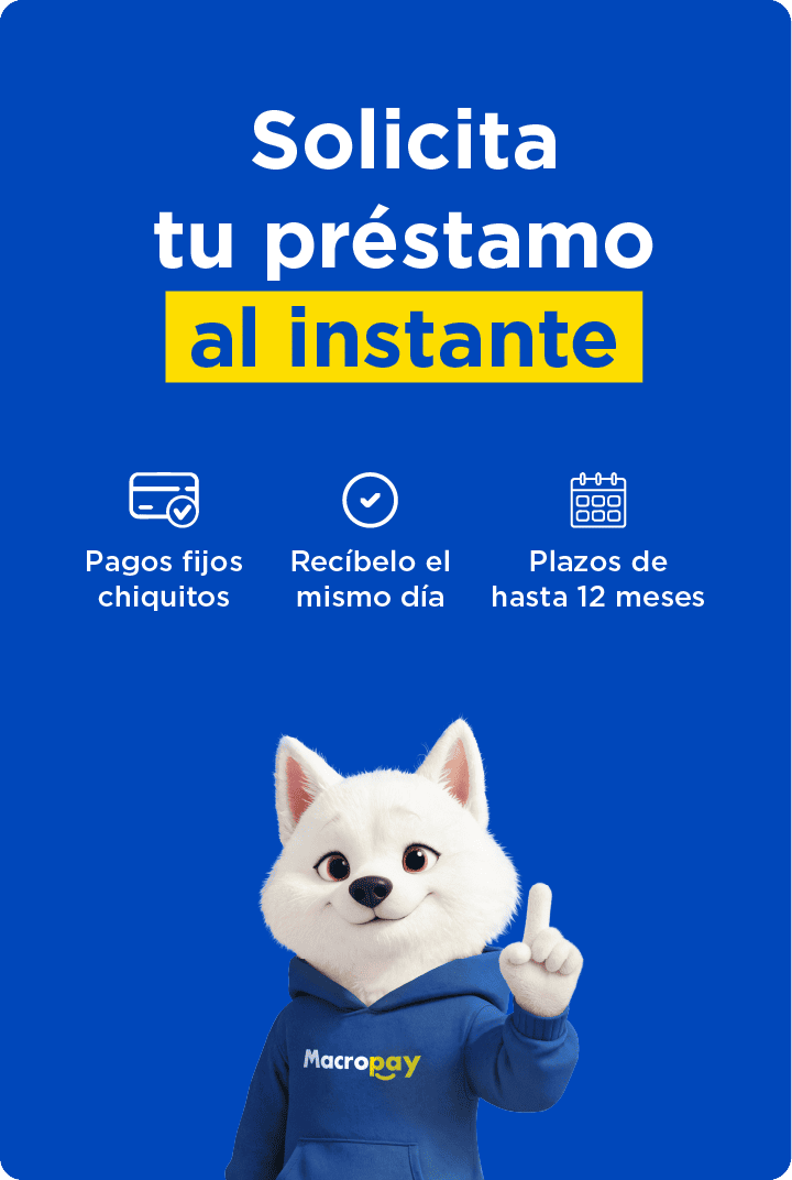Préstamos Macropay. Fácil y rápido.