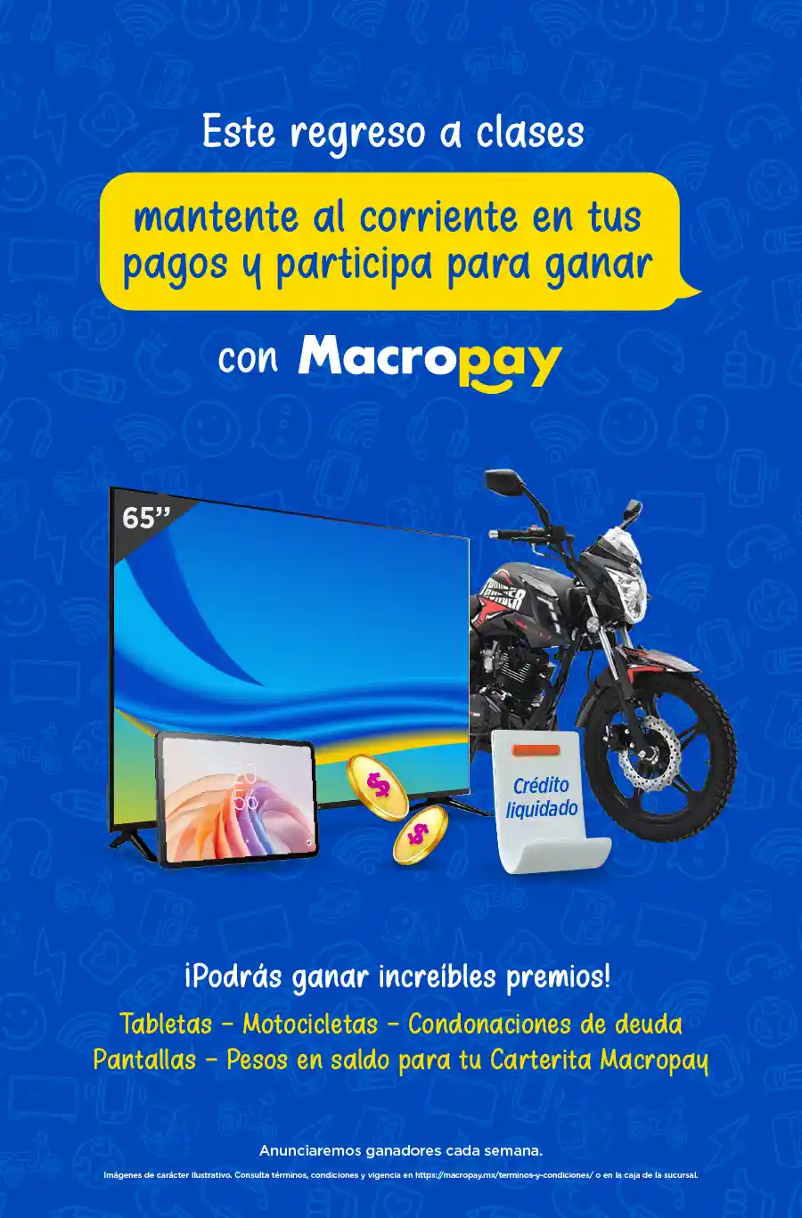 Macropay estrena a crédito racha ganadora