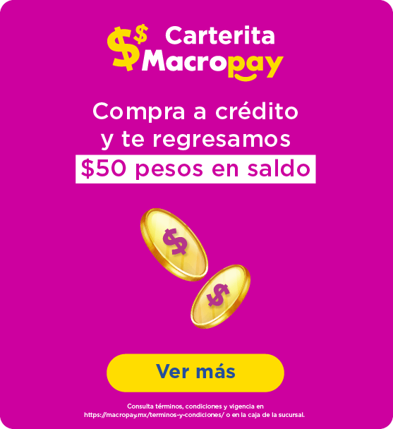 Macropay estrena a crédito carterita macropay programa de recompensas