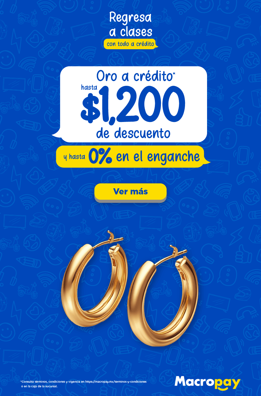 Macropay estrena a crédito joyas de oro a crédito