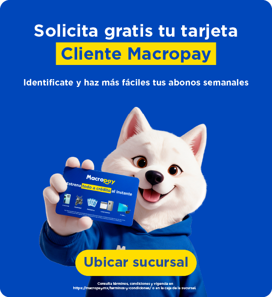 Macropay estrena a crédito sucursales