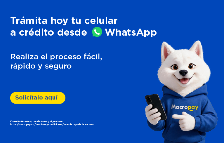 Macropay estrena a crédito celulares club macropay