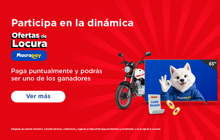 Macropay estrena a crédito préstamos en efectivo